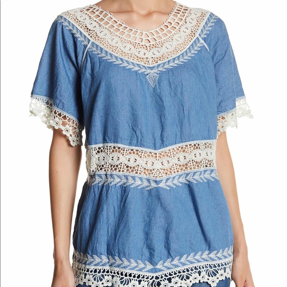 Forgotten Grace Crochet Blouse